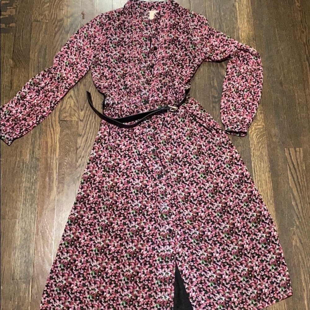 Micheal lord floral midi dress